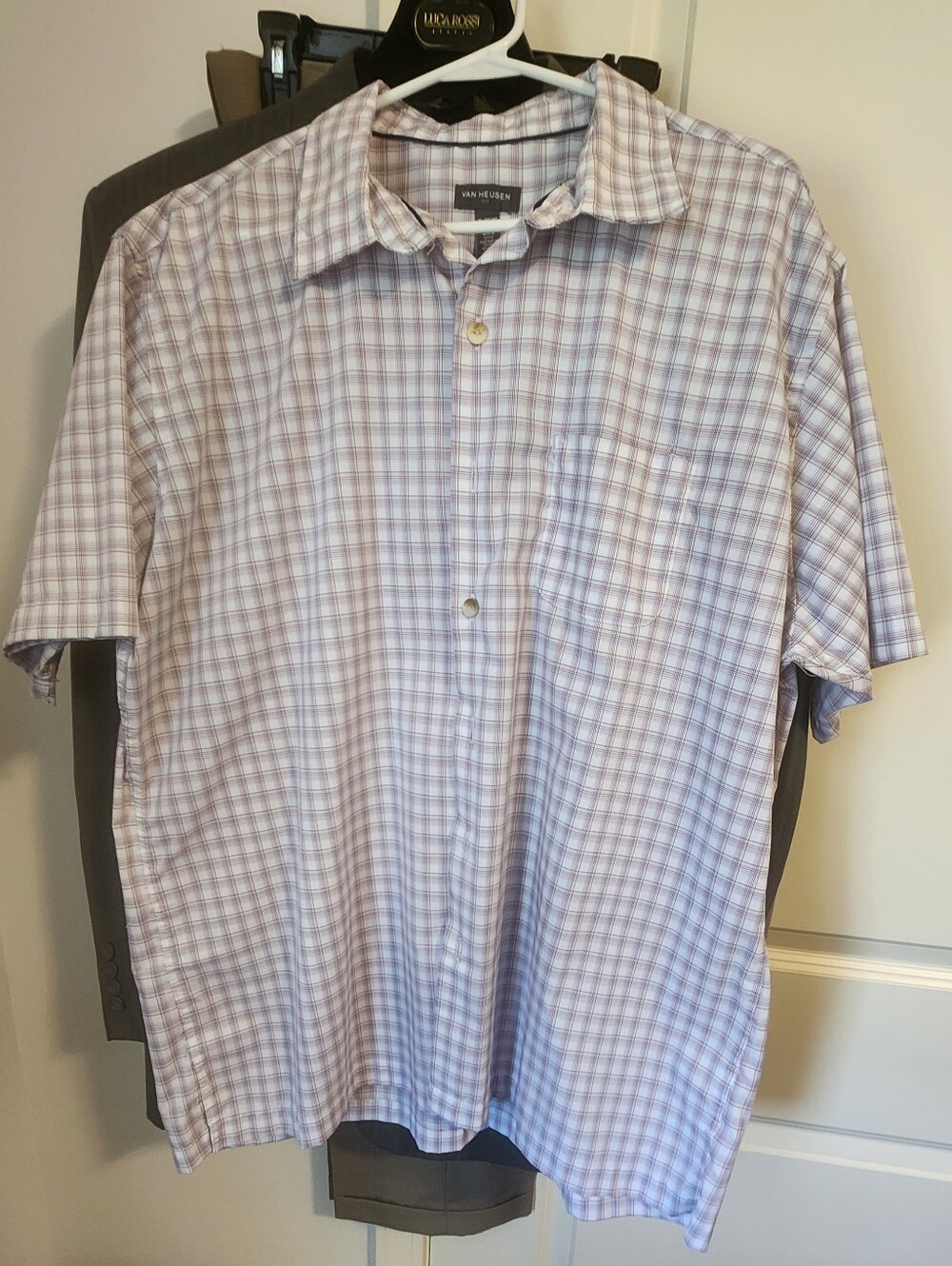 Van Heusen Short Sleeve Button Down Shirt